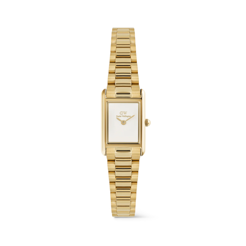 Daniel Welington - Orologio solo tempo al quarzo Bound Mini 3-Link Gold |  17x25,9 mm