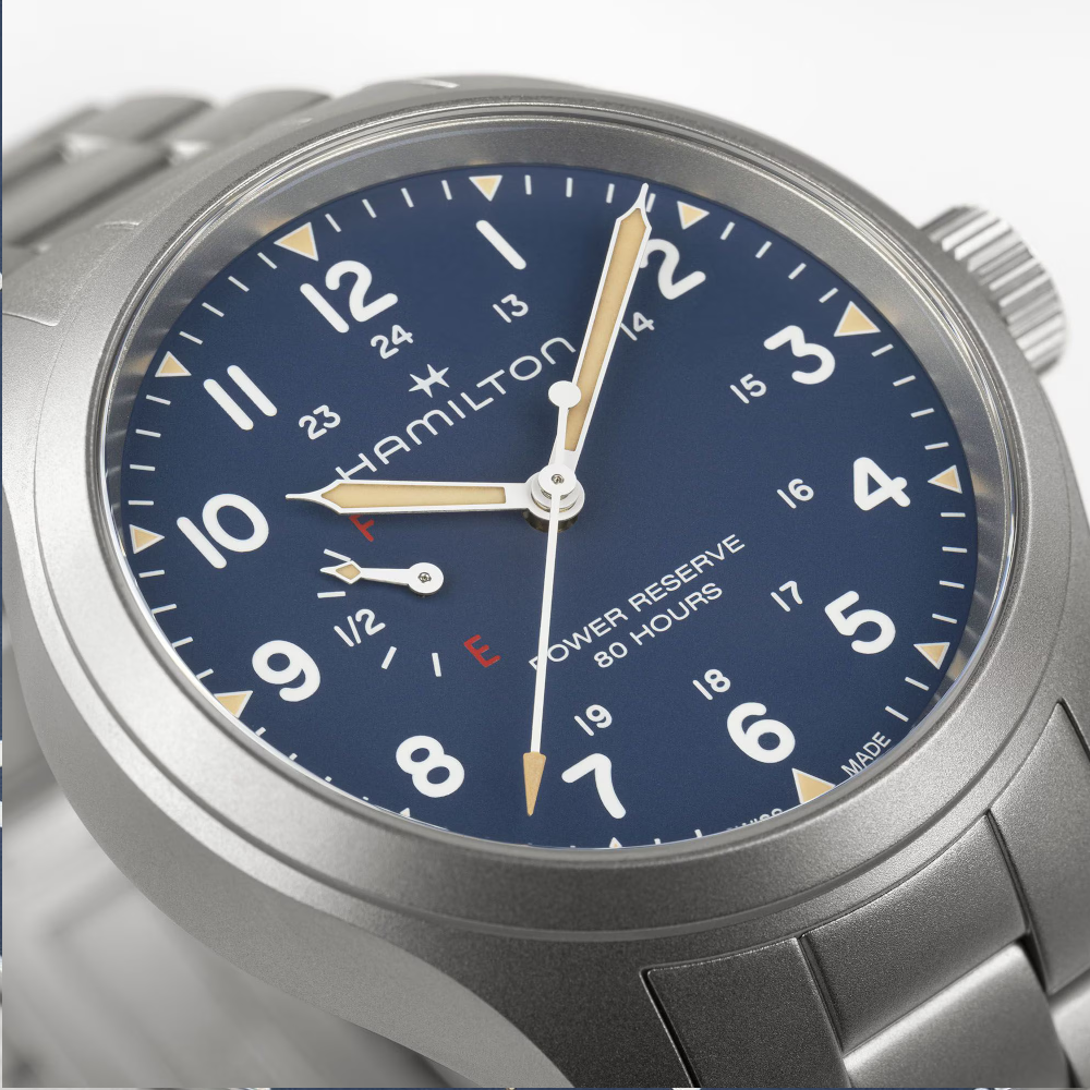 Hamilton - Orologio solo tempo Kakhi Field Power Reserve | 40 mm