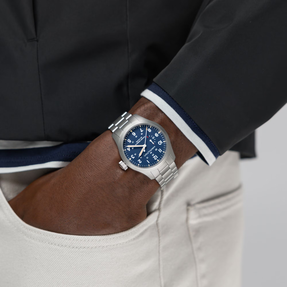 Hamilton - Orologio solo tempo Kakhi Field Power Reserve | 40 mm