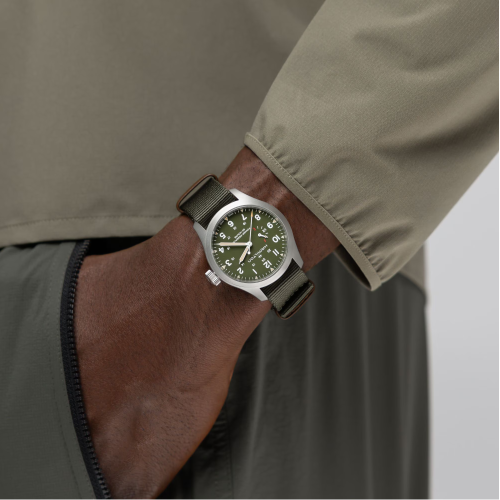 Hamilton - Orologio solo tempo Khaki Field Power Reserve | 40 mm