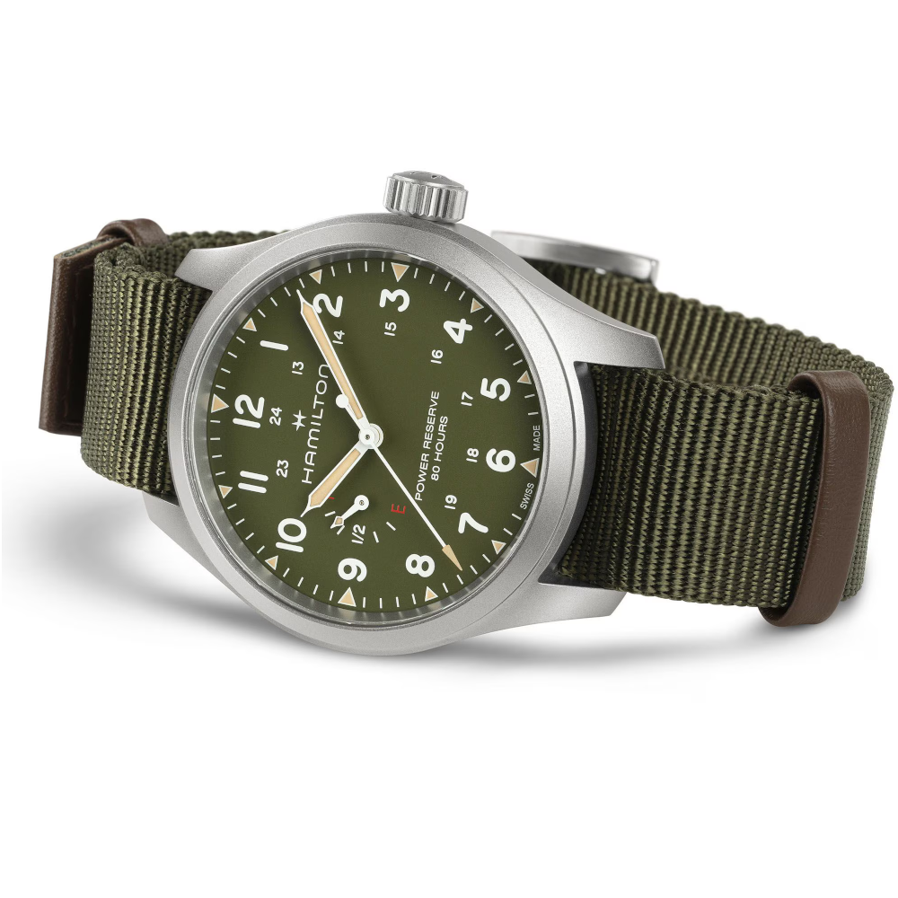 Hamilton - Orologio solo tempo Khaki Field Power Reserve | 40 mm
