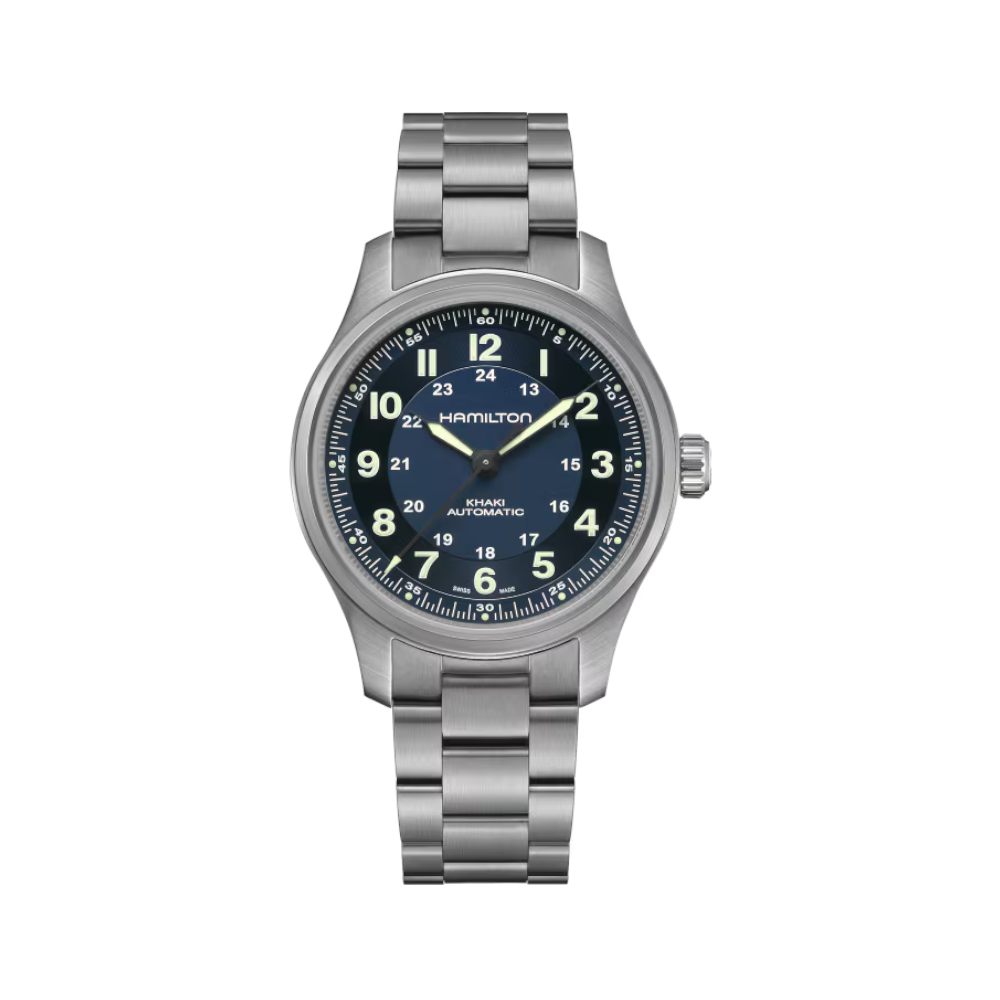 Hamilton - Orologio Khaki Field Titanium Auto 42 mm