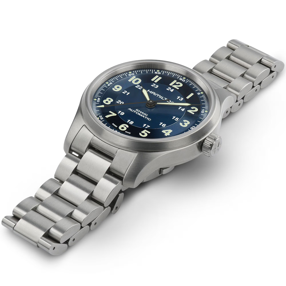 Hamilton - Orologio Khaki Field Titanium Auto 42 mm