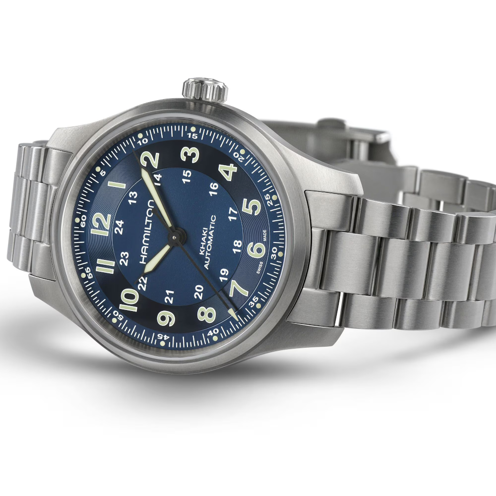 Hamilton - Orologio Khaki Field Titanium Auto 42 mm