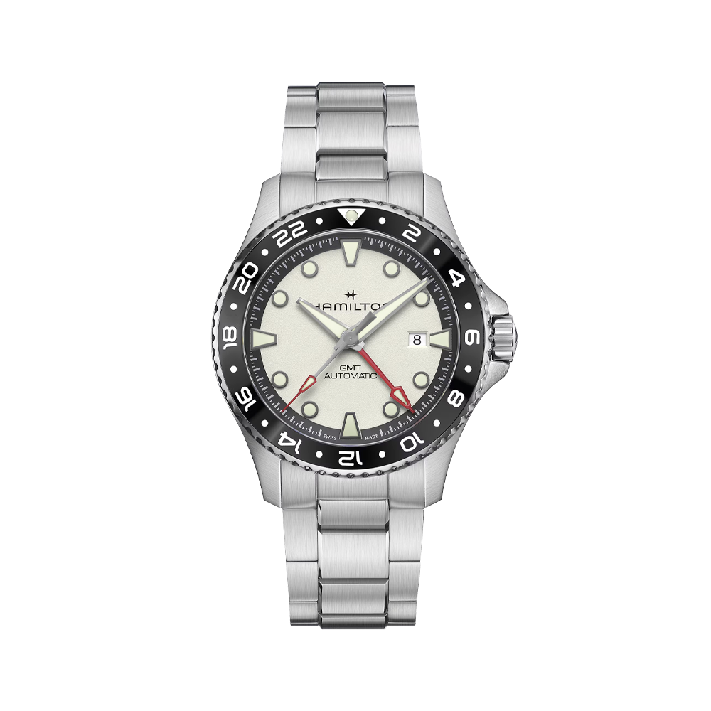 Hamilton - Orologio solo tempo Khaki Navy Scuba GMT Automatico | 43mm