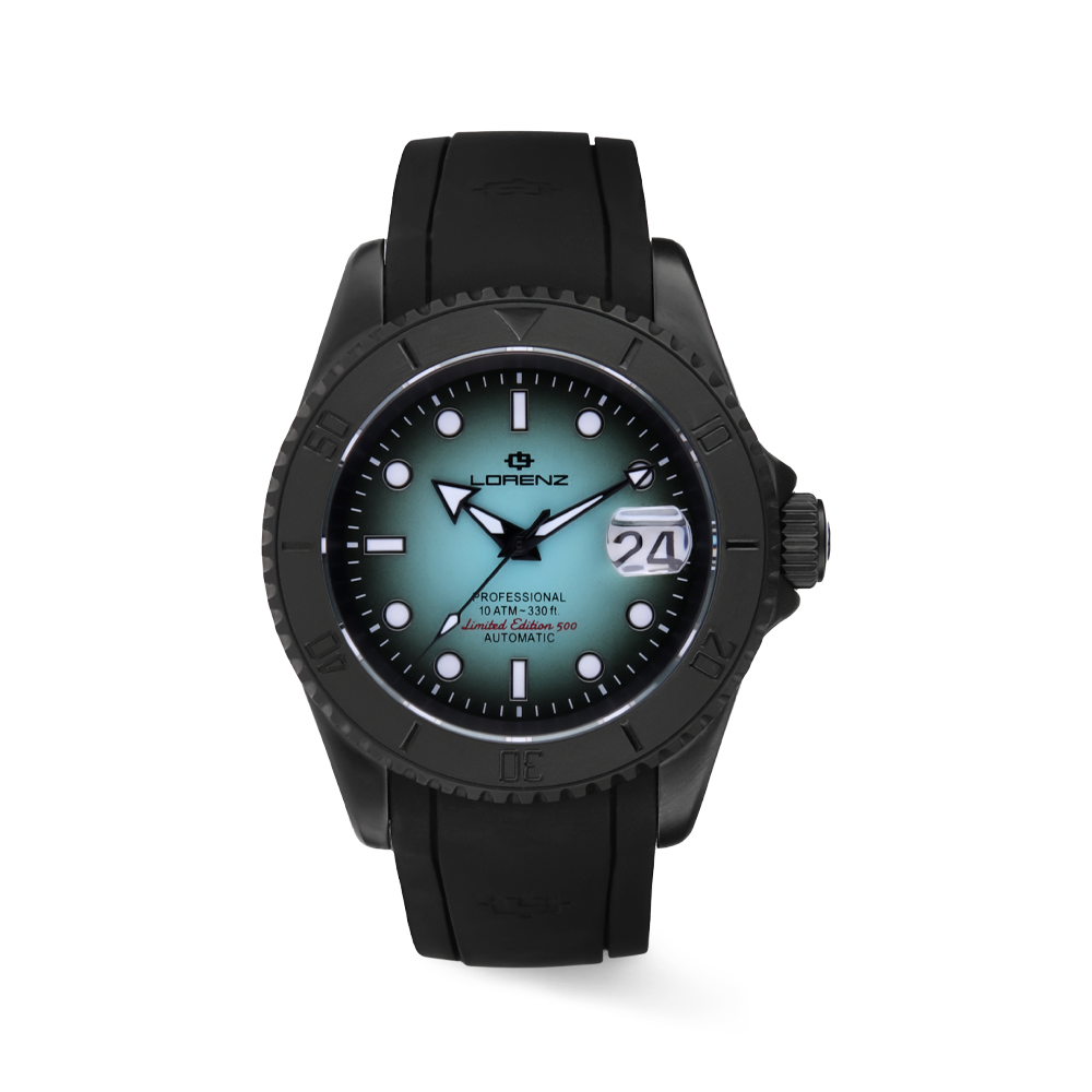 Lorenz - Orologio solo tempo doppia iniezione limited edition 500 automatico | 42mm