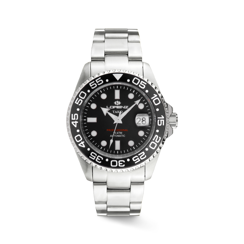 Lorenz - Orologio solo tempo Tako automatico | 43mm