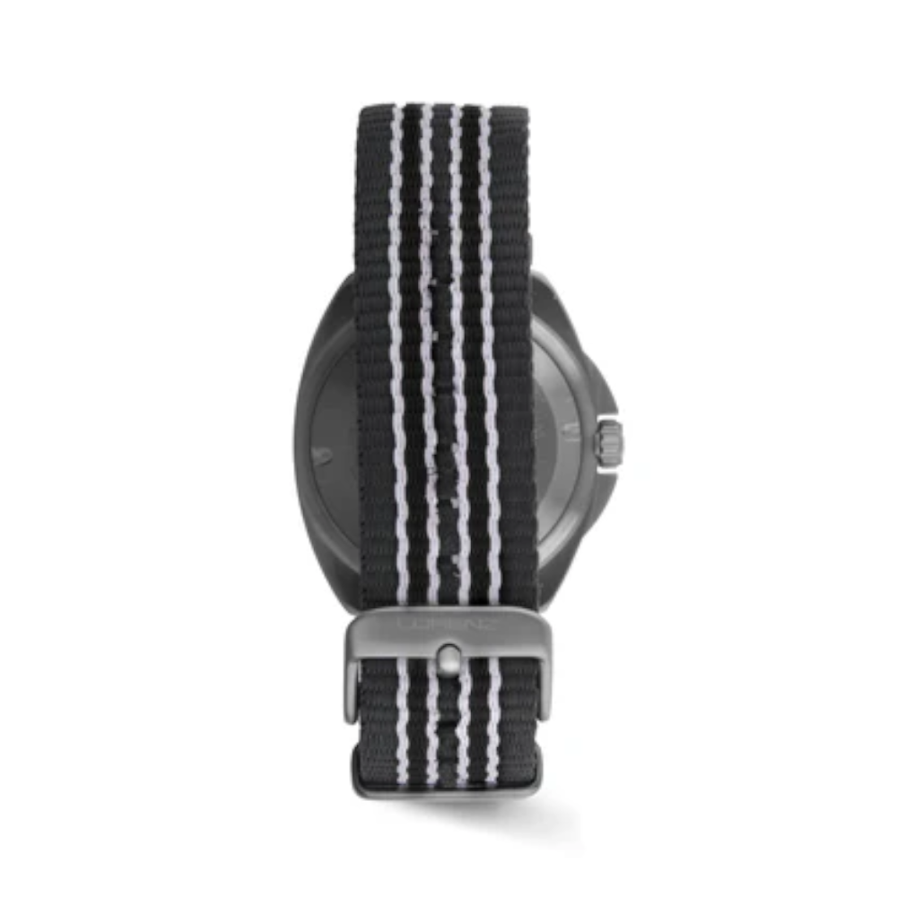Lorenz - Orologio solo tempo Full Titanium 300 nero automatico | 42mm