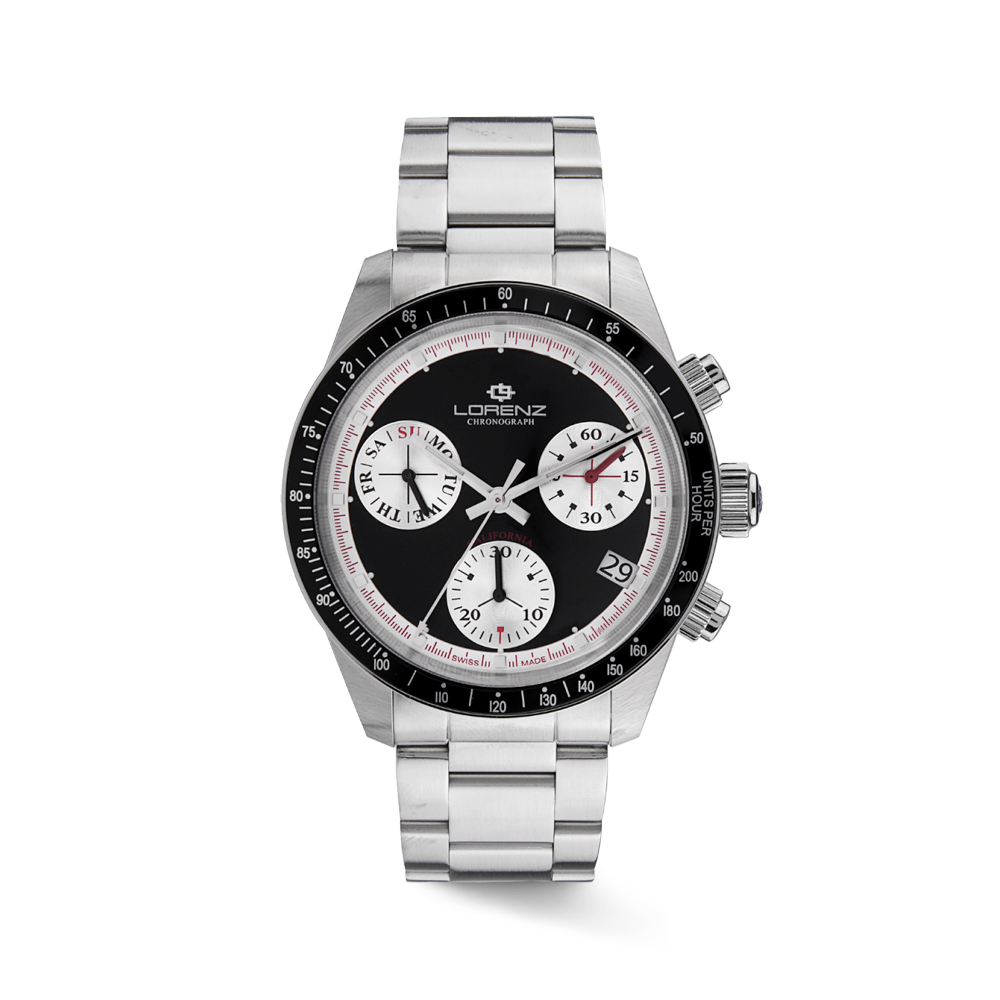 Lorenz - Orologio cronografo California al quarzo | 40mm