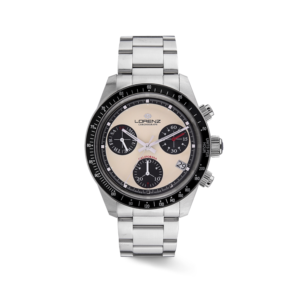 Lorenz - Orologio cronografo California al quarzo | 40mm