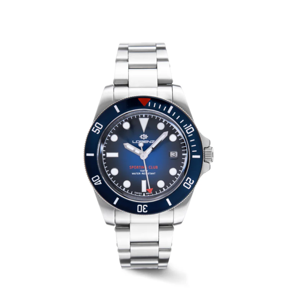 Lorenz - Orologio solo tempo Sporting Club blu al quarzo | 40mm