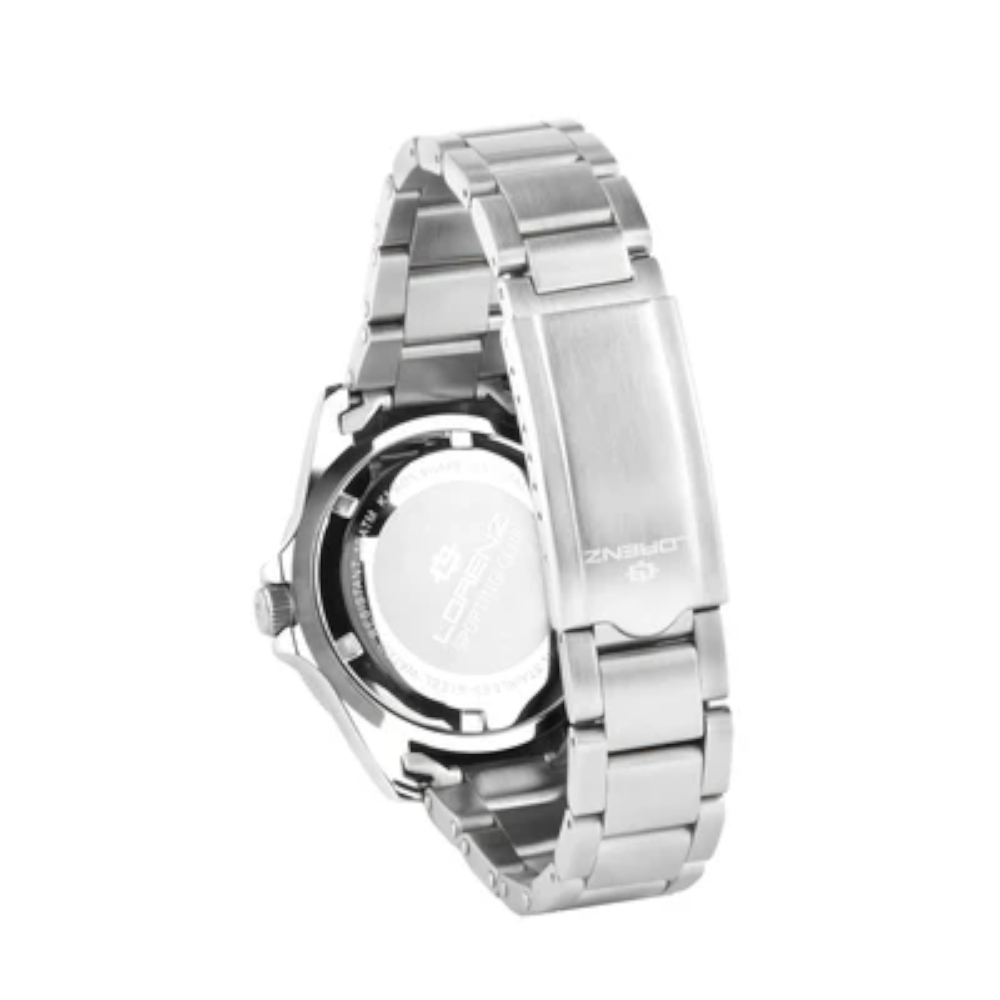 Lorenz - Orologio solo tempo Sporting Club bicolore bordeaux al quarzo | 40mm