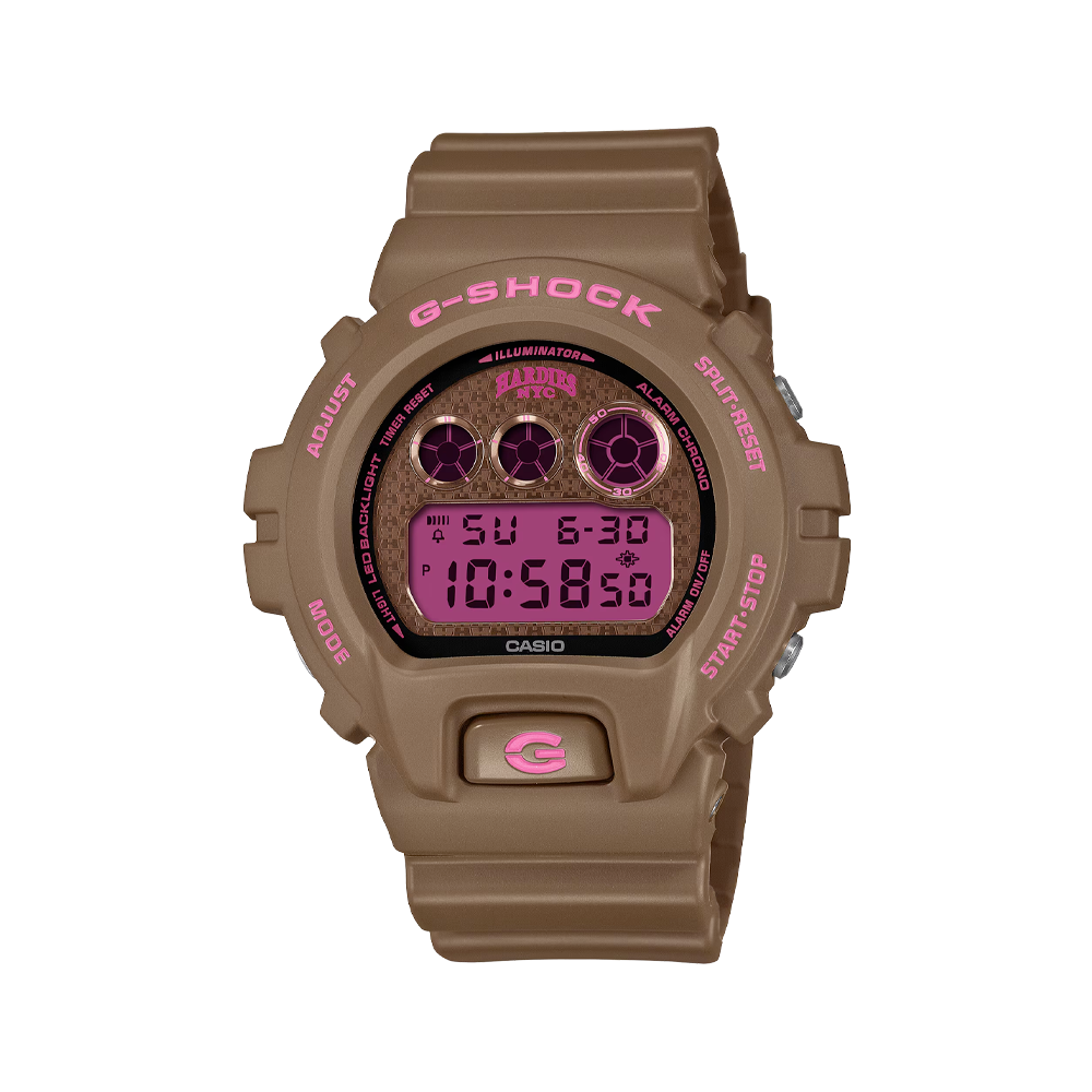 Casio - Orologio digitale G-SHOCK x Hardies NYC Classic Serie 6900 al quarzo | 53,2×50cm