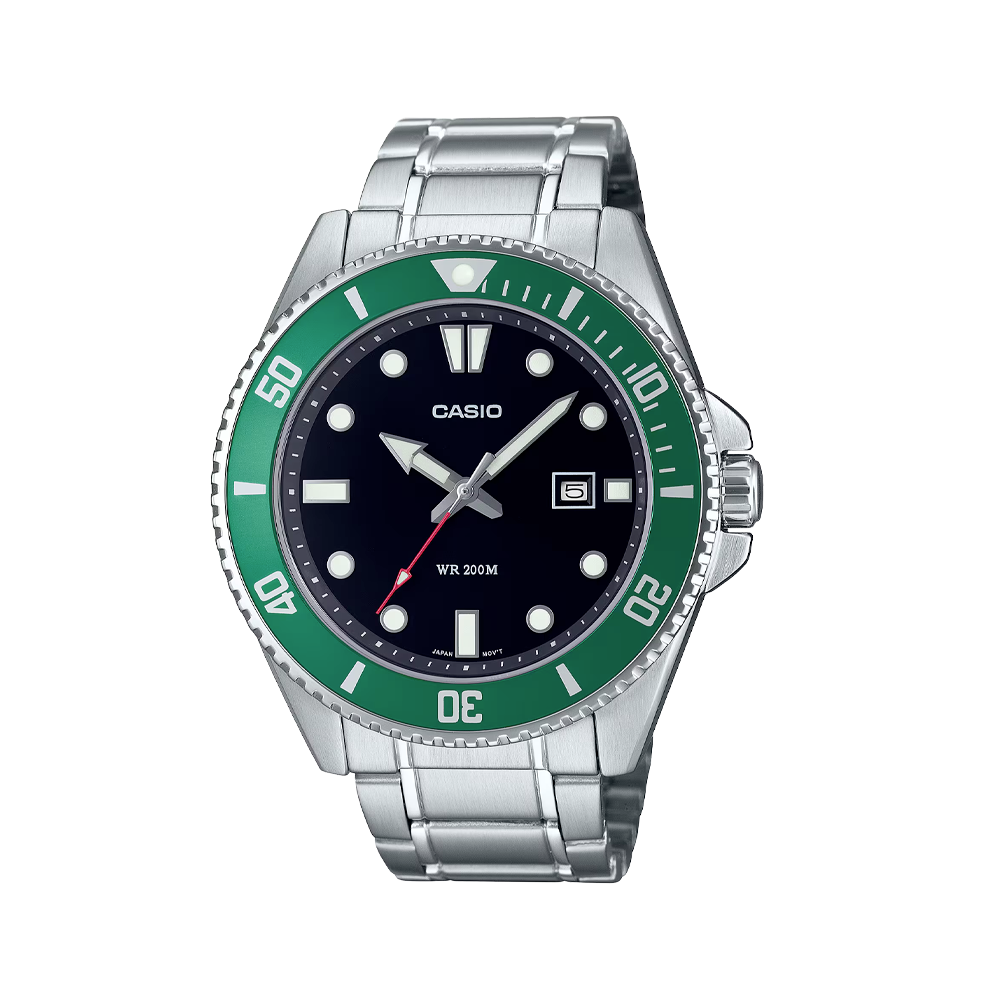 Casio - Orologio solo tempo MDV-100 Series al quarzo | 49,5×46,3cm
