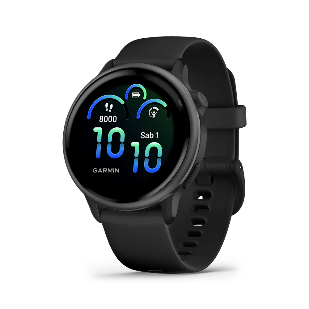 Garmin - vívoactive® 6 Slate con cinturino Black | 42,2mm