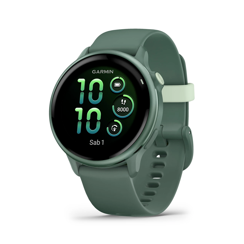 Garmin - vívoactive® 6 Metallic Jasper Green con cinturino Jasper Green | 42,2mm