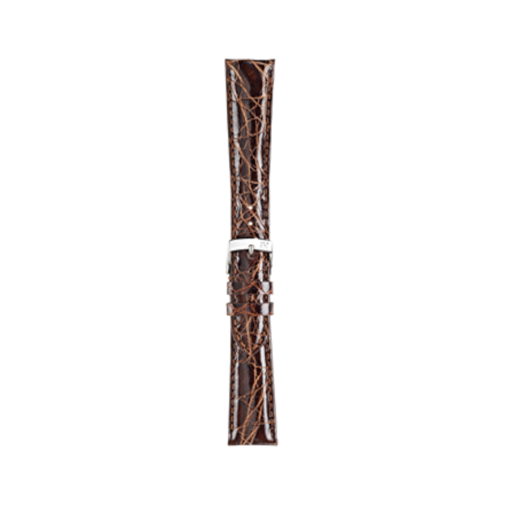 Morellato - Cinturino in pelle di coccodrillo 14mm marrone
