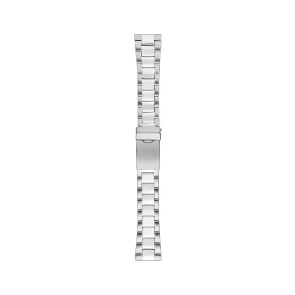 Morellato - Cinturino Save the Nature in acciaio lucido/satinato 100% riciclato | 18 mm