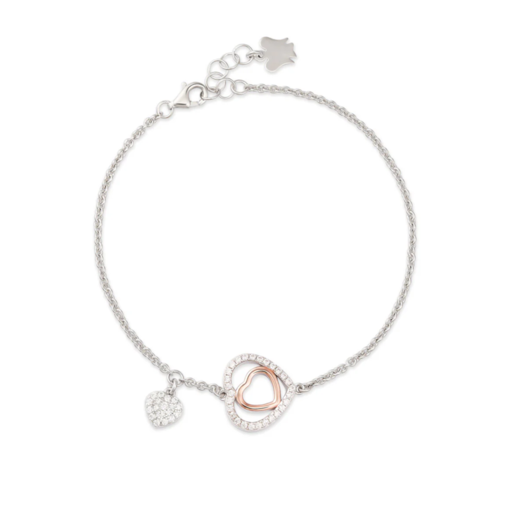 Roberto Giannotti - Bracciale trilogia con catena passante