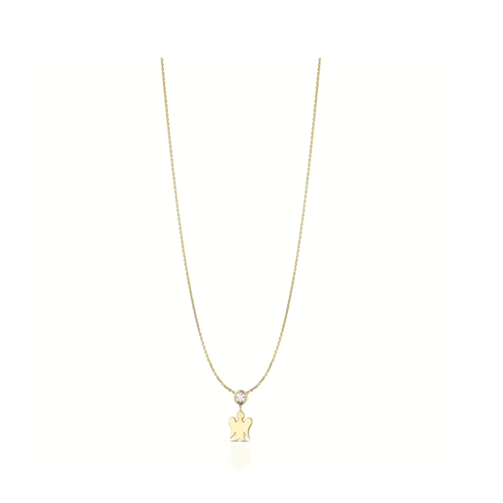 Roberto Giannotti - Collana Punto Luce Con Pendente Angelo