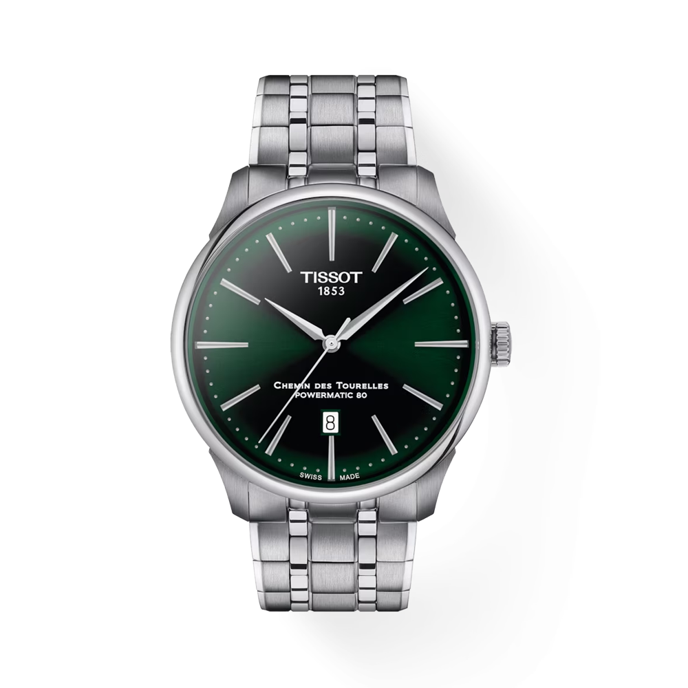 Tissot - Orologio Chemin Des Tourelles Powermatic 80 42Mm