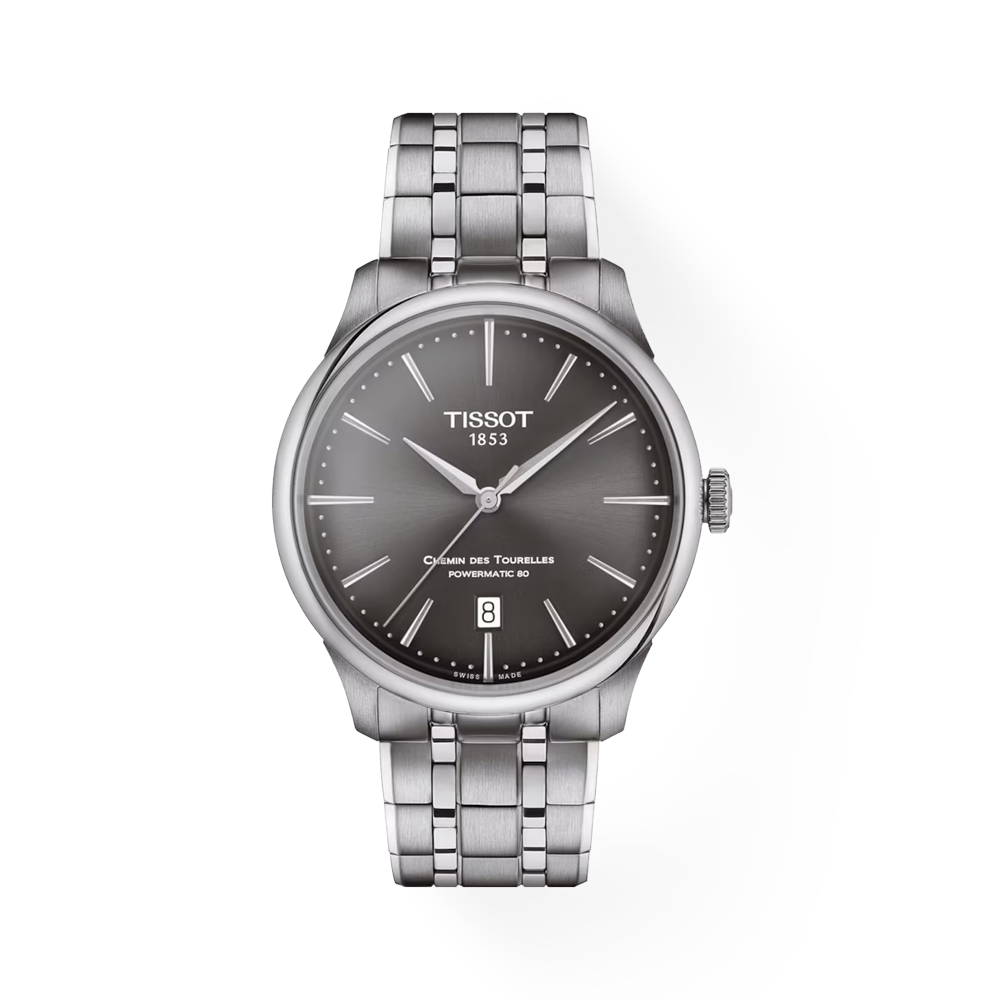 Tissot - Orologio Chemin Des Tourelles Powermatic 80 39Mm