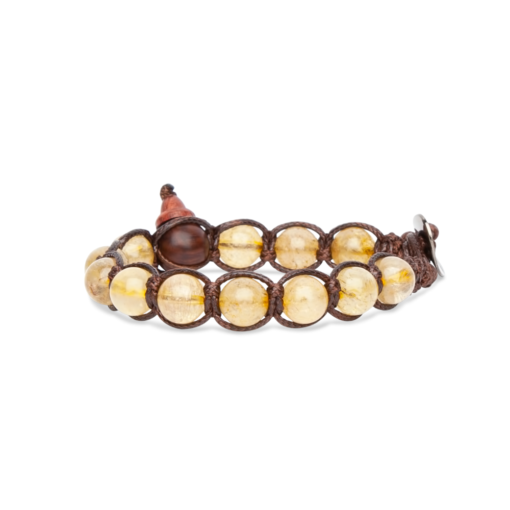 Tamashii - Bracciale  "Classic" con citrino 8 mm