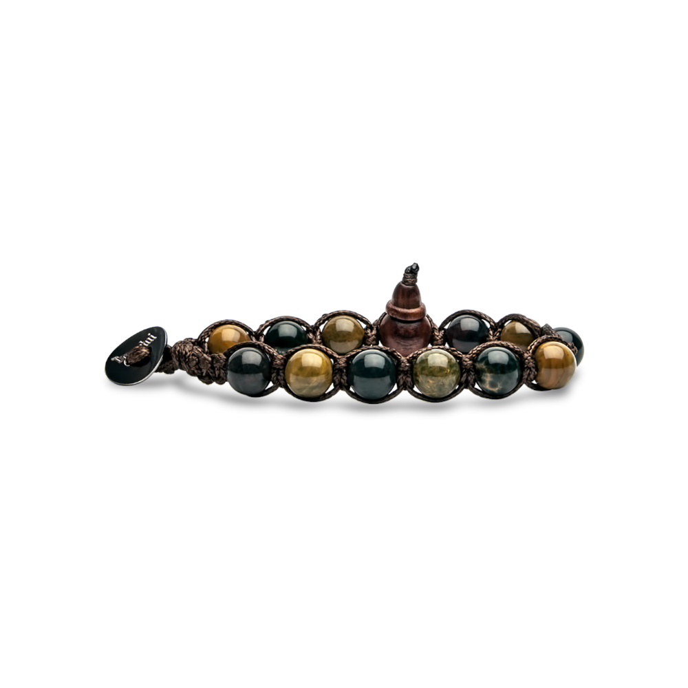 Tamashii - Bracciale  "Classic" con Ocean stone 8 mm