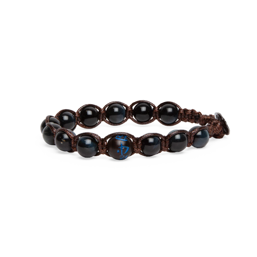 Tamashii - Bracciale "Cinque elementi - Spazio" con Occhio di Falco