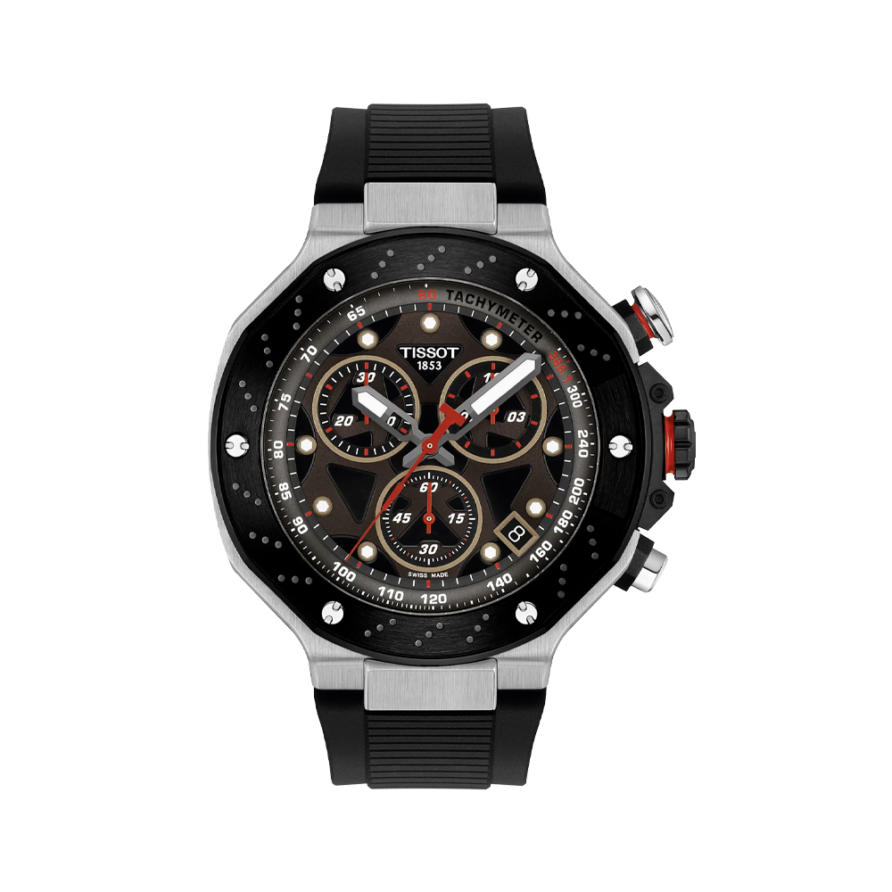 Tissot - Orologio cronografo al quarzo T-Race MotoGP (2025) - 45mm