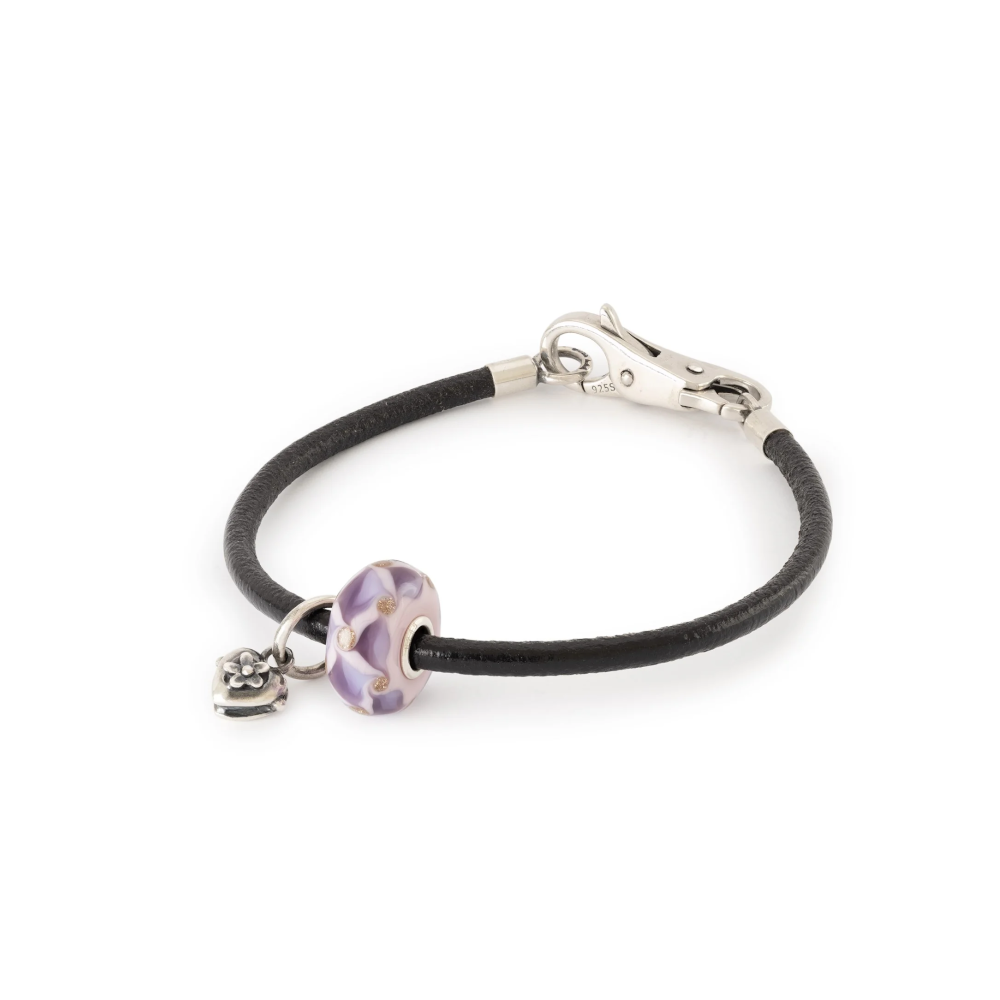 Trollbeads - bead in argento pendente bocciolo del cuore
