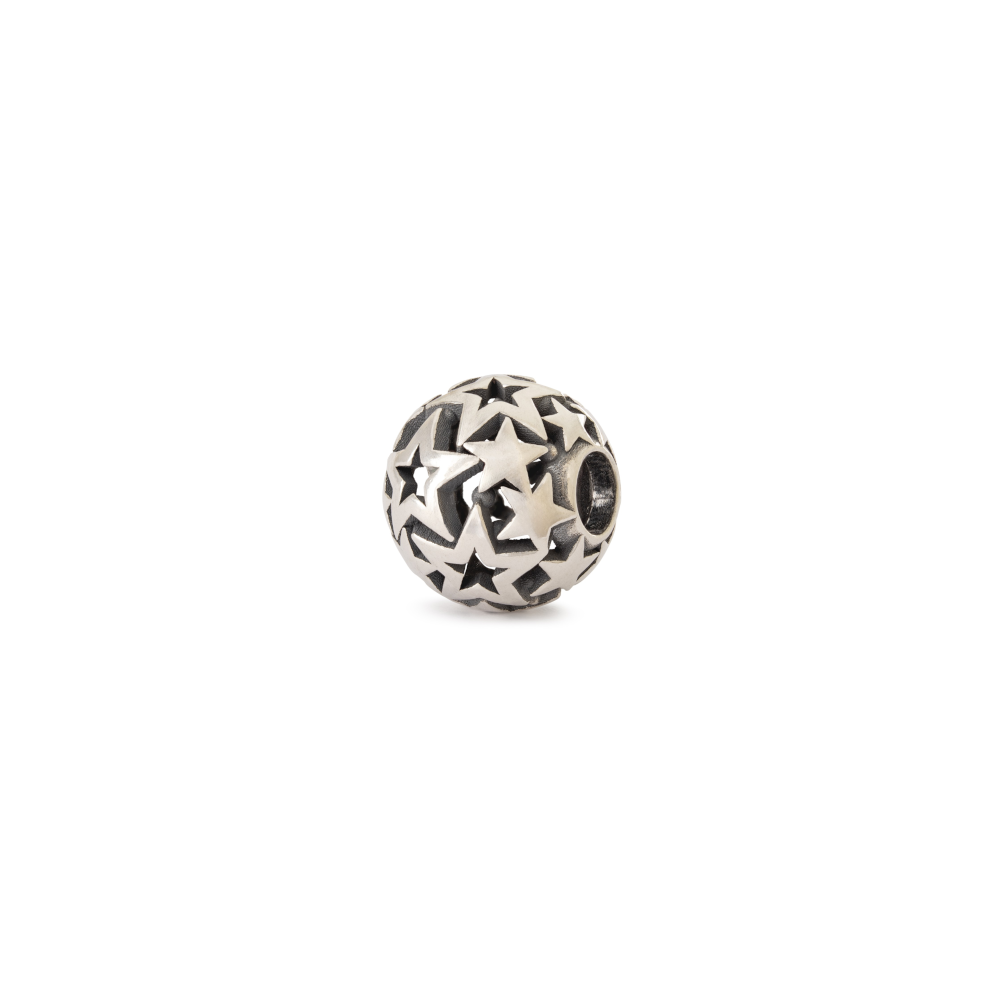 Trollbeads - Bead Coperta di Stelle - Argento