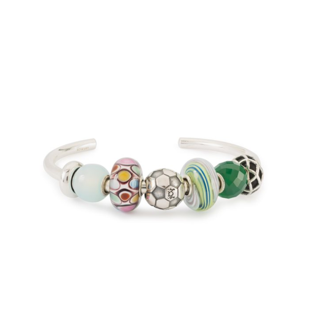 Trollbeads - Bead Passione Calcio - Argento
