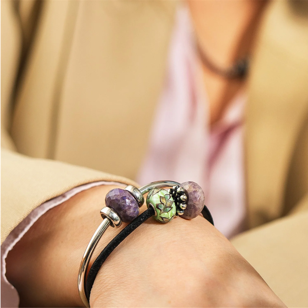 Trollbeads - Bead Giada Viola