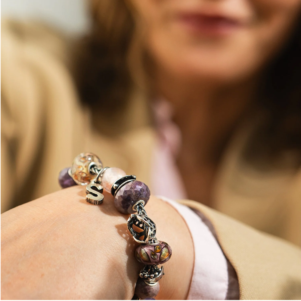 Trollbeads - Bead Giada Viola