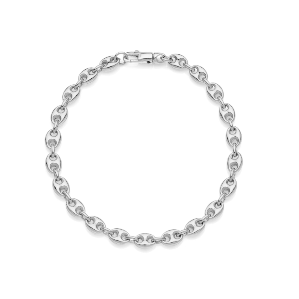 Unoaerre - Bracciale maglia marina in argento