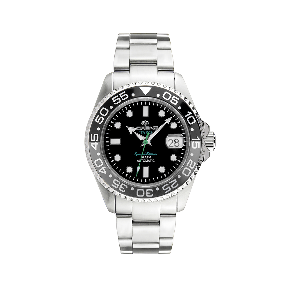 Lorenz - Orologio solo tempo Tako Special Edition automatico | 43mm