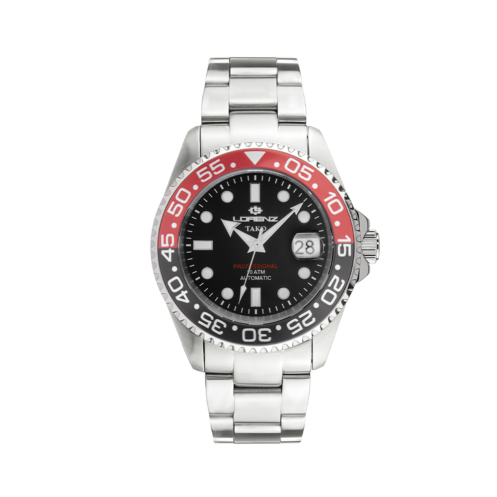 Lorenz - Orologio solo tempo Tako automatico | 43mm