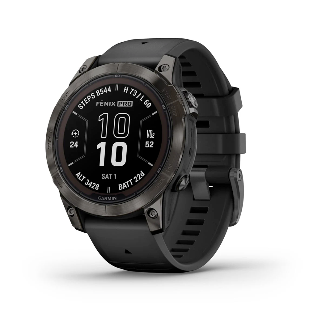 Garmin - fēnix® 7 Pro Sapphire Solar Edition