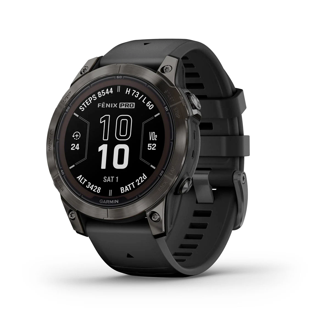 Garmin - Fēnix® 7 Pro Sapphire Solar Edition