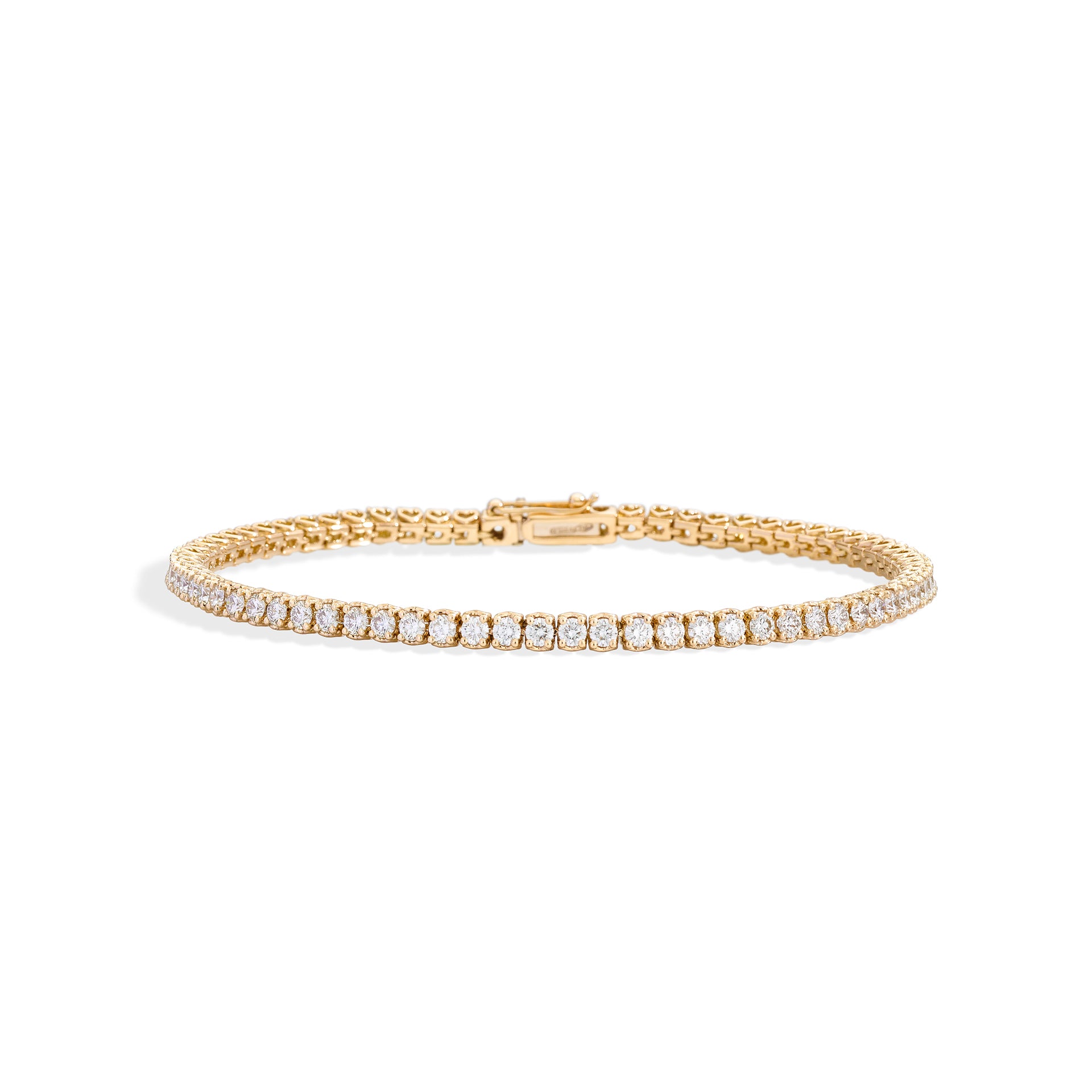 Recarlo - Bracciale tennis in oro giallo e diamanti