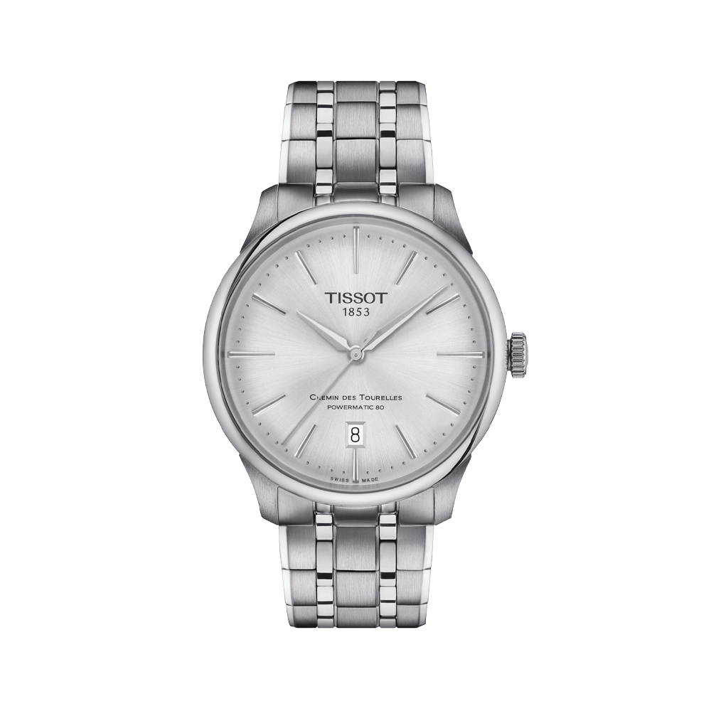 Tissot - Orologio Chemin Des Tourelles Powermatic 80 39Mm