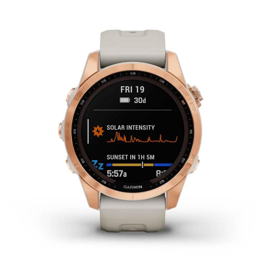 Garmin - Fēnix® 7S Solar Edition - 42mm