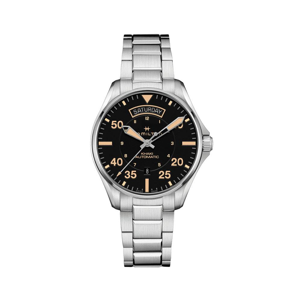 AUTOMATIC WATCH KHAKI PILOT DAY DATE (6143420727452)