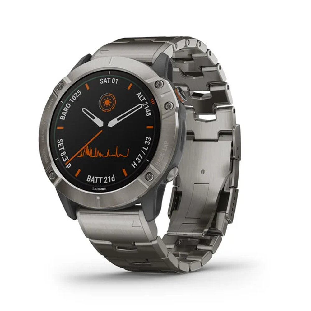 Garmin - Fenix® 6X - Pro Solar Edition