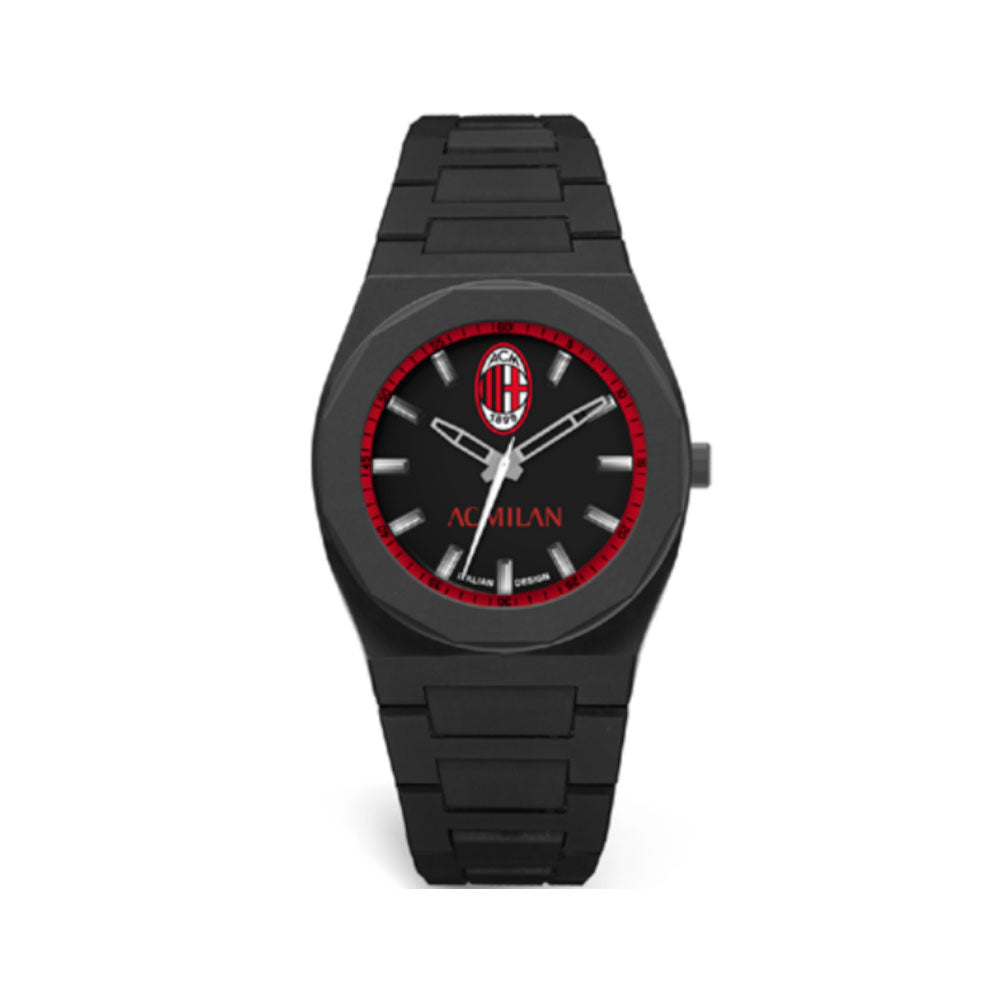 Ac Milan - Orologio Ufficiale Ac Milan Con Cinturino In Resina