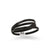 LEATHER BRACELET WITH PATER NOSTER (ITALIAN) (6540677021852)