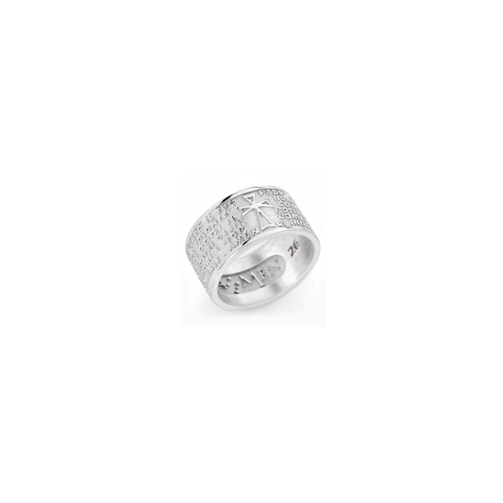 OUR FATHER RING IN SILVER 925