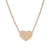 HEART NECKLACE IN SILVER 925