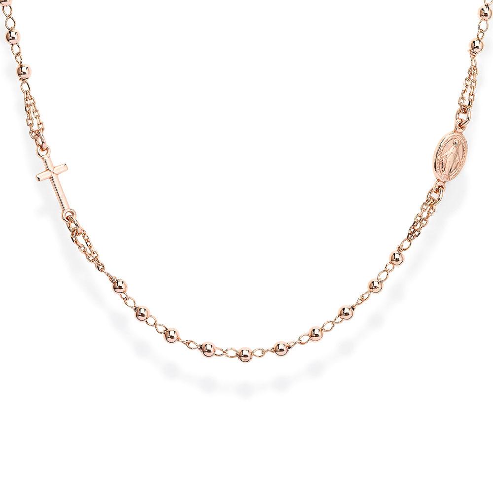 925 SILVER NECKLACE ROSARY (6143412600988)